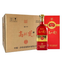 泸州老窖高兴美N6 52度248ml*2*6瓶整箱浓香型白酒礼盒装