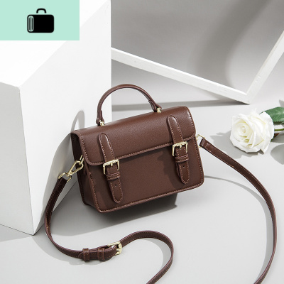 复古邮差包手提小包包女2020新款潮单肩斜挎包剑桥包百搭ins夏季NEW LAKE女斜挎包