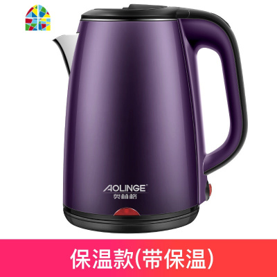 电热水壶家用宿舍学生保温一体烧水壶小型全自动断电煮水壶 FENGHOU 石墨黑