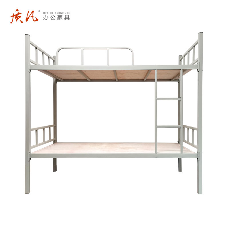 质凡架子床上下铺铁床员工宿舍学生上下床双层床铁架床 90*200cm 不含安装