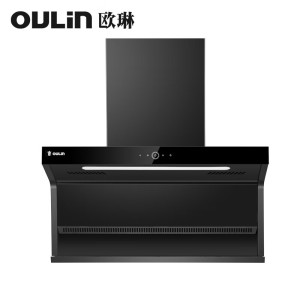 欧琳(OULIN)顶侧双吸抽油烟机F311Q 大吸力挥手感应智能自清洁免拆洗