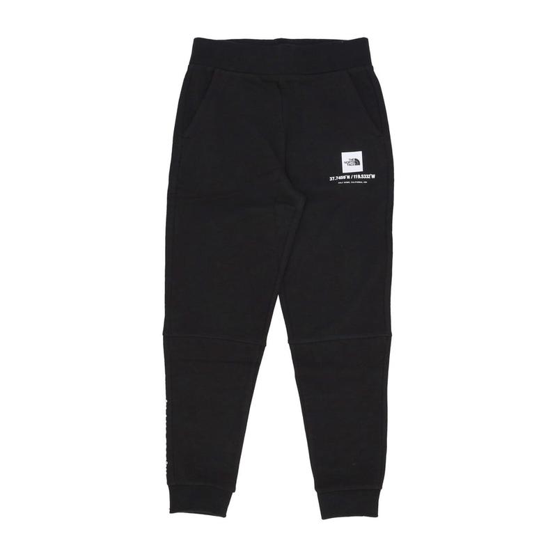 北面(The North Face)男式轻便运动裤弹性束脚侧袋棉质休闲户外裤