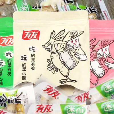 有友泡椒凤爪230g小包装山椒酸菜泡凤爪散装鸡爪子休闲成人零食品