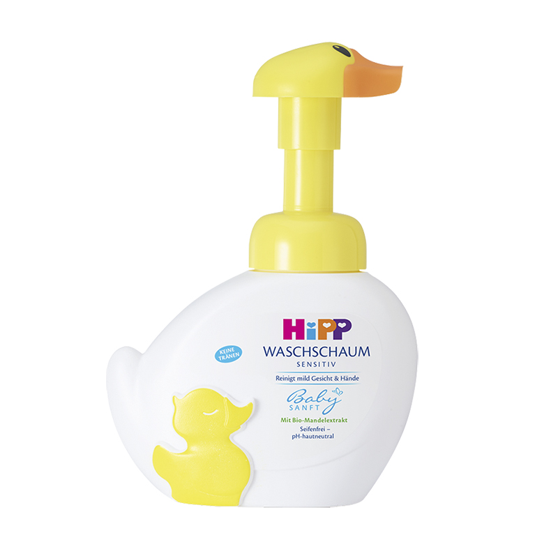 [儿童洗手液]德国进口喜宝(hipp)宝宝专用婴幼儿小黄鸭洗手液250ml 0