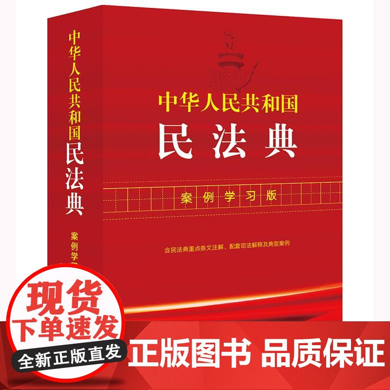2025新书 中华人民共和国民法典 案例学习版 黎明琳 岳云 德吉白姆 编著 法律出版社 zk