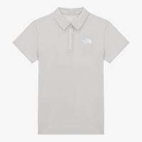 THE NORTH FACE女士冰绿色短袖polo衫透气运动休闲T恤