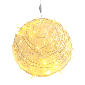 格瑞捷LED藤球挂灯 TQ-40CM-N 暖光 个