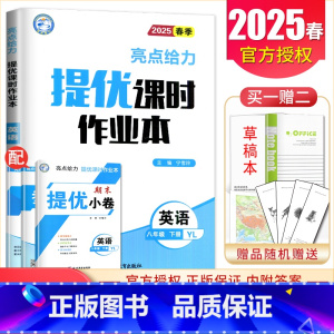 [正版]2025亮点给力提优课时作业本英语八年级下册 译林版 初中同步初二学生课时教辅阶段练习中学教辅测试卷 8年级下