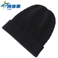博步禾 羊绒帽 保暖帽 顶