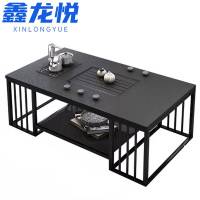 鑫龙悦 岩版茶桌 火烧石 张