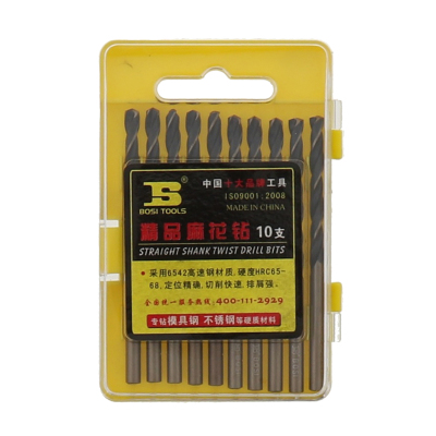 波斯(BOSI) 荧光系列精品麻花钻 4.5mm 盒
