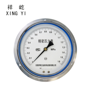 祥屹 精密压力表(轴向带边) YB150ZT 0.4级 块