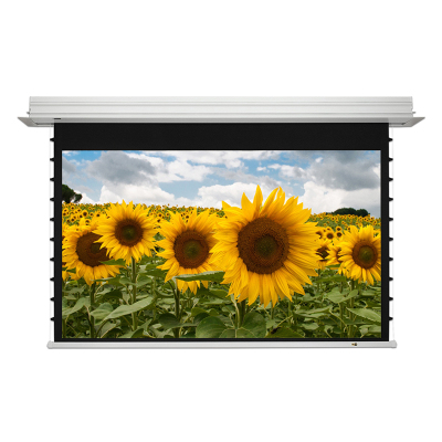 经科JK电动遥控拉线投影白幕布N4-FI/1t IC纳米玻纤天花幕72寸4:3