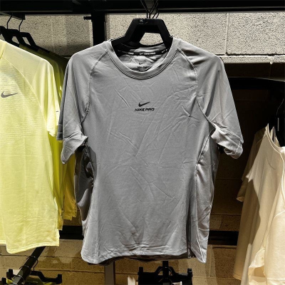 NIKE耐克短袖T恤运动休闲速干透气圆领男装HV0410-084 C