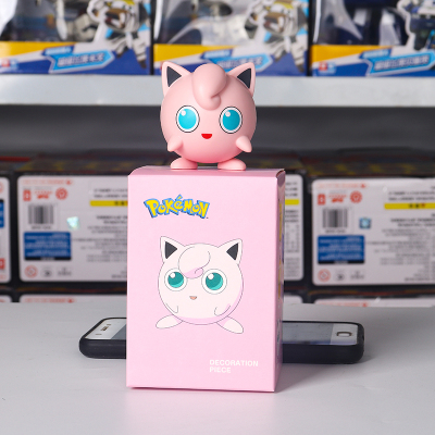 精灵宝可梦皮卡丘比卡丘神奇宝贝杰尼龟摆件手办公仔玩具玩偶盲盒站姿胖丁