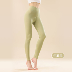[A类纯棉]高腰秋裤女全棉加厚磨毛秋冬内穿贴身打底保暖裤女生