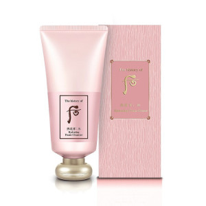 韩国进口Whoo后洗面奶洁面乳拱辰享水妍洁面180ml 泡沫洁颜膏深层清洁丰盈泡沫