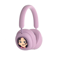 MorrorArt VWS X1头戴式无线蓝牙显示耳机单屏-粉色