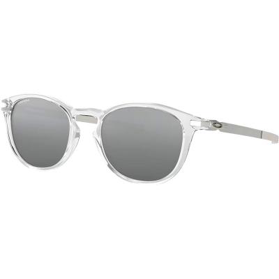 欧克利(OAKLEY)墨镜男款运动防滑高清滤光户外休闲经典时尚普拉兹 Polished_Clear_W/Prizm_Black