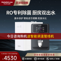 汉斯顿净水器家用直饮0阻垢剂ro反渗透纯水机厨房净水机S1(S90)