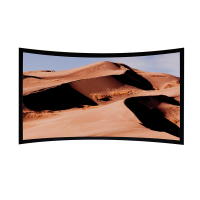 经科JK弧形画框幕布窄边框HB-CW2高增益金属软幕106寸2.35:1