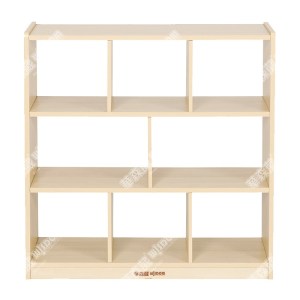华森葳儿童家具 新哈佛8格中空柜