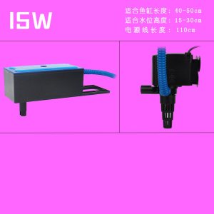 鱼缸过滤器 三合一顶部过滤 水族箱潜水泵上滤增氧设备