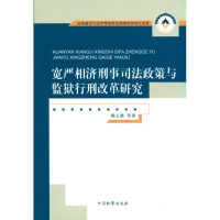 正版新书]宽严相济刑事司法政策与监狱行刑改革研究韩玉胜等合著