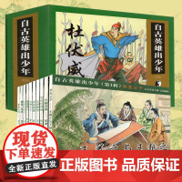 正版 自古英雄出少年(连环画收藏本共10册)石灵寺主郑如寰改编吴国威插图 湖南美术出版社