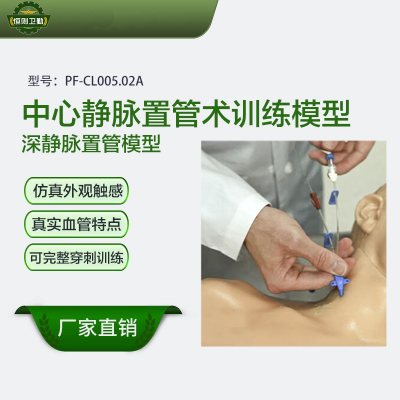 恒则卫勤 中心静脉置管术训练模型/深静脉置管模型(高级版)PF-CL005.02A