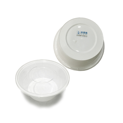 奥德鑫一次性PP餐盒 1250ml白色圆形 整箱