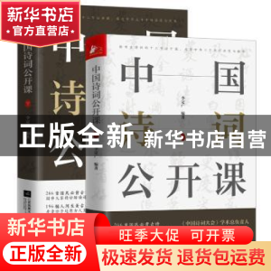 正版 中国诗词公开课(上下) 李定广 江苏凤凰文艺出版社 97875594