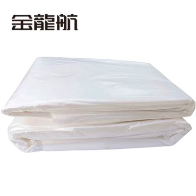 金龙航白色透明平口垃圾袋
