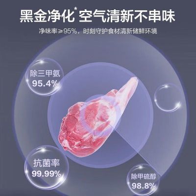 海尔玉墨银对开门冰箱 BCD-541WGHSSEDSD 541升变频风冷自动除霜一级能效家庭大容量