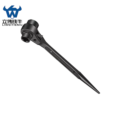 立伟铁牛尖尾棘轮扳手36×41mm/把