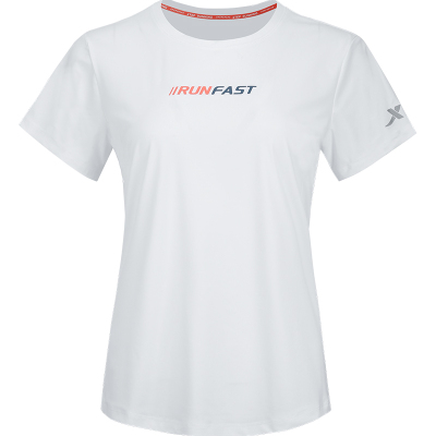 特步短袖T恤女2021夏季新款百搭潮流针织短T运动上衣979228010378