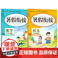 2024新版 二年级下册暑假衔接人教版语文数学全套小学二升三暑期作业下学期2升3上册专项训练题 期末总复习升学预习教材一