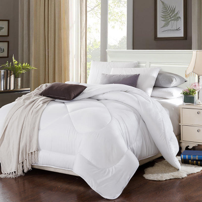 采馨 全棉被子 春秋被芯纤维被B系列 220cm*240cm 条