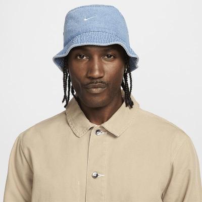Nike 耐克女款复古风牛仔渔夫帽度全覆盖透气设计