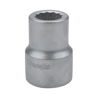 长鹿 3/4”&1”雾面十二角重型套筒 27mm