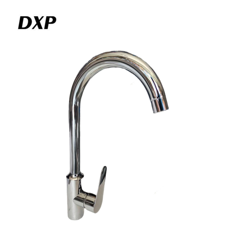 DXP 单孔冷热菜盆大弯水龙头 洗菜盆 个