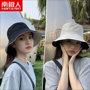 渔夫帽女防晒双面韩版潮遮阳夏季大檐太阳帽子