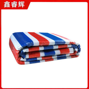 鑫睿辉 彩条布 双覆膜4*20m 卷