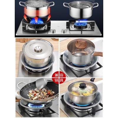 家用煤气灶聚火节能罩通用型防风罩液化燃气炉挡风圈厨房防滑炉罩