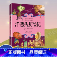 [正版]洋葱头历险记二年级注音版罗大里故事精选带拼音美绘本经典儿童文学故事书一年级三年级老师 课外阅读书6-9岁儿童注