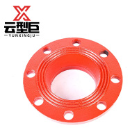 云型巨 沟槽转换法兰 DN100(外径114) 个
