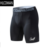 HLCOMANSLAMBLL篮球紧身裤七分微弹速干健身训练运动打底男压缩装备美式