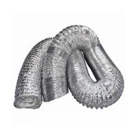 中锦科技 铝箔通风管排气排烟双层软管口径75mm(3寸) 拉长10米根