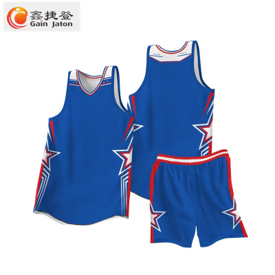 鑫捷登 可定制透气速干篮球服套装AGRY-WDA1021 套