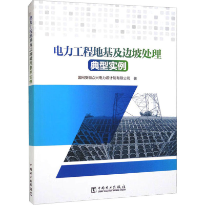 正版新书]电力工程地基及边坡处理典型实例国网安徽众兴电力设计